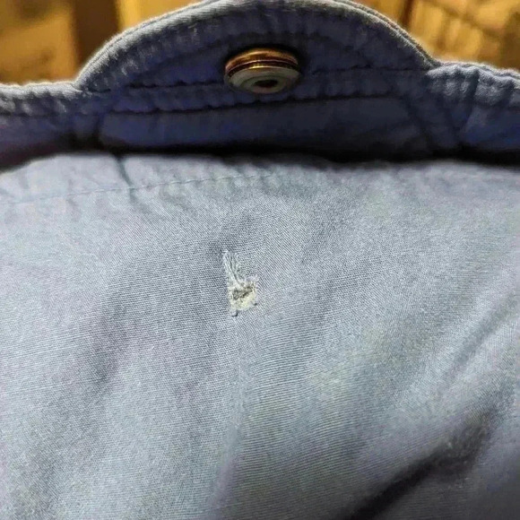 Vintage Ozark Trail Size 5 Boys Red And Blue Zipper Jacket Dallas Cowboys Patch - Picture 9 of 11